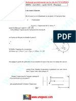 Annales Concours 2015 Physique Technicien