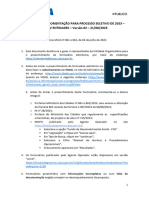 Formulario FDS MCMV 2023