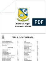 Blue Angel Maneuver Manual 2024