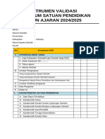 Instrumen Validasi KSP-SD 2024