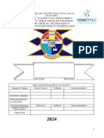 Esquema Deproyecto de Ciencias - Area CC - SS.2024