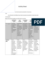 Activity Sheet