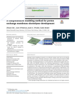 Modelling Method For PEM Electrolyser Development