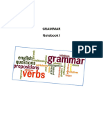 Grammar Notebook I