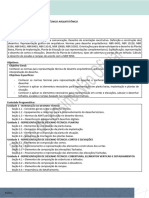 Plano de Ensino: Desenho Técnico Arquitetônico