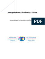 Refugees From Ukraine in Kraków: Konrad Pędziwiatr, Jan Brzozowski, Olena Nahorniuk