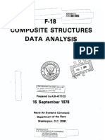 F-18 Composite Structures Data Analysis