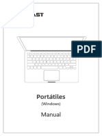 Teclast Portátiles (Windows) Manual - Español PDF