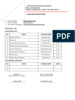 Formulir Pendaftaran LRP 2024 KWARRAN JATINEGARA