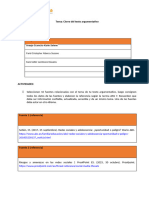 13 Nota:: Tema: Cierre Del Texto Argumentativo Unidad: II Sesión