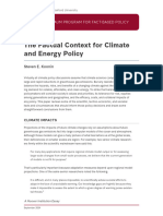 The Factual Context For Climate and Energy Policy