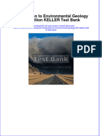 Introduction To Environmental Geology 5th Edition KELLER Test Bank All Chapters