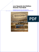 Full Download Experience Spanish 2nd Edition Amores Test Bank All Chapter 2024 PDF