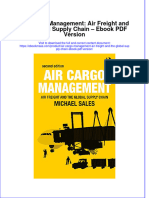 Air Cargo Management: Air Freight and The Global Supply Chain - Ebook PDF Version Full Chapter Instant Download