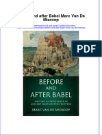 Before and After Babel Marc Van de Mieroop Full Chapter Instant Download