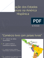 Formação Dos Estados Nacionais Na América Hispânica