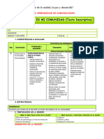 Sesión de Aprendizaje de Comunicacion.17.08