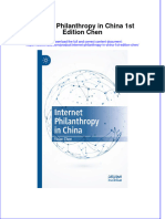 Internet Philanthropy in China 1st Edition Chen Full Chapter Instant Download