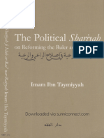 The Political Shariyah On Reforming The Ruler and The Ruled