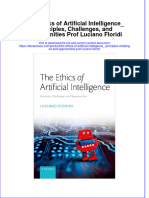 Full Download The Ethics of Artificial Intelligence - Principles, Challenges, and Opportunities Prof Luciano Floridi File PDF All Chapter On 2024