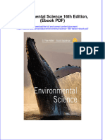 Environmental Science 16th Edition, (Ebook PDF) Full Chapter Instant Download