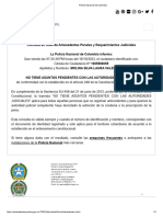 Certificado Judicial