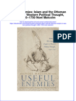 Full Download Useful Enemies: Islam and The Ottoman Empire in Western Political Thought, 1450-1750 Noel Malcolm File PDF All Chapter On 2024