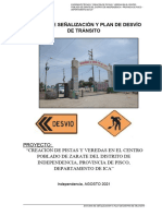 Estudio de Señalizacion y Plan de Desvio de Transito