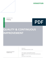 PY000041 EN Quality & Continuous Improvement Policy V1.0