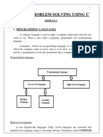 CSC3C03-Problem Solving Using C