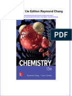 Chemistry. 13e Edition Raymond Chang Full Chapter Instant Download