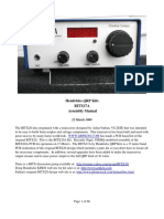 BITX17A Assembly Manual 032209