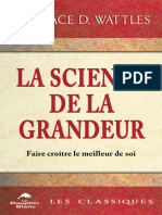 La Science de La Grandeur (Wallace D. Wattles) (Z-Library)