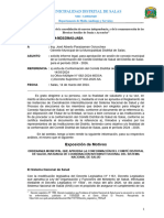 Informe de Exposición de Motivos OM de Conformación Del CDS - Comité Distrital de Salud - 10.06.2022