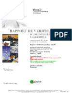 Rapport Installation Centrale D'enrobé