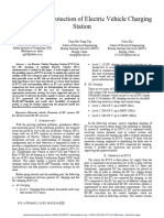 Modeling and Protection of Electric Vehicle Charging Station