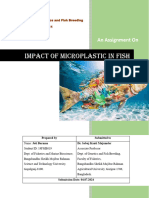 Impact of Microplastic On Fish