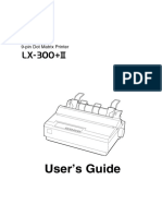 LX-300+II - User's Guide