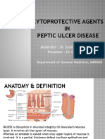 Cytoprotective Agents in Peptic Ulcer Disease