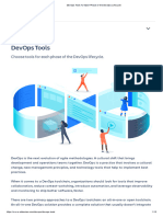 DevOps Tools For Each Phase of The DevOps Lifecycle