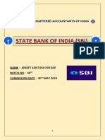 SBI Project Word File