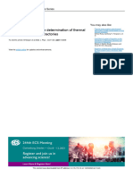 A New Approach For The Determination of Thermal Shock Resistance of Refractories