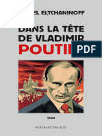 Dans La Tête de Vladimir Poutine by Michel Eltchaninoff (Eltchaninoff, Michel)