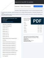 Pachacútec (Ventanilla) - Ñaña (Chaclacayo) : Horario y Mapa de La Línea 9401 de Autobús