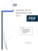 Rapport de Mécanique Des Sols-Partie1