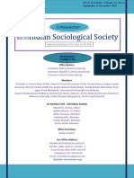 Indian Sociological Society: E-Newsletter