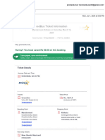 Gmail - RedBus Ticket - TT4G23462087