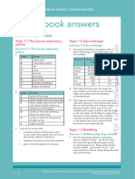 Cambridge Lower Sec Science 2nd WB 8 Answers