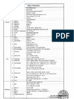 15.ship's Particulars