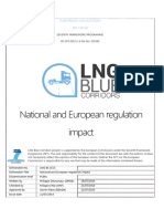 LNG-הובלה National and European regulations impact